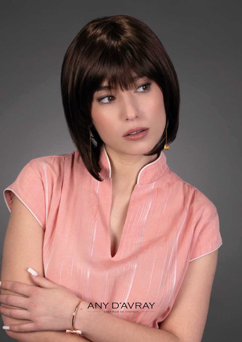 Perruque médicale Clara — prothèse capillaire naturelle Any d'Avray