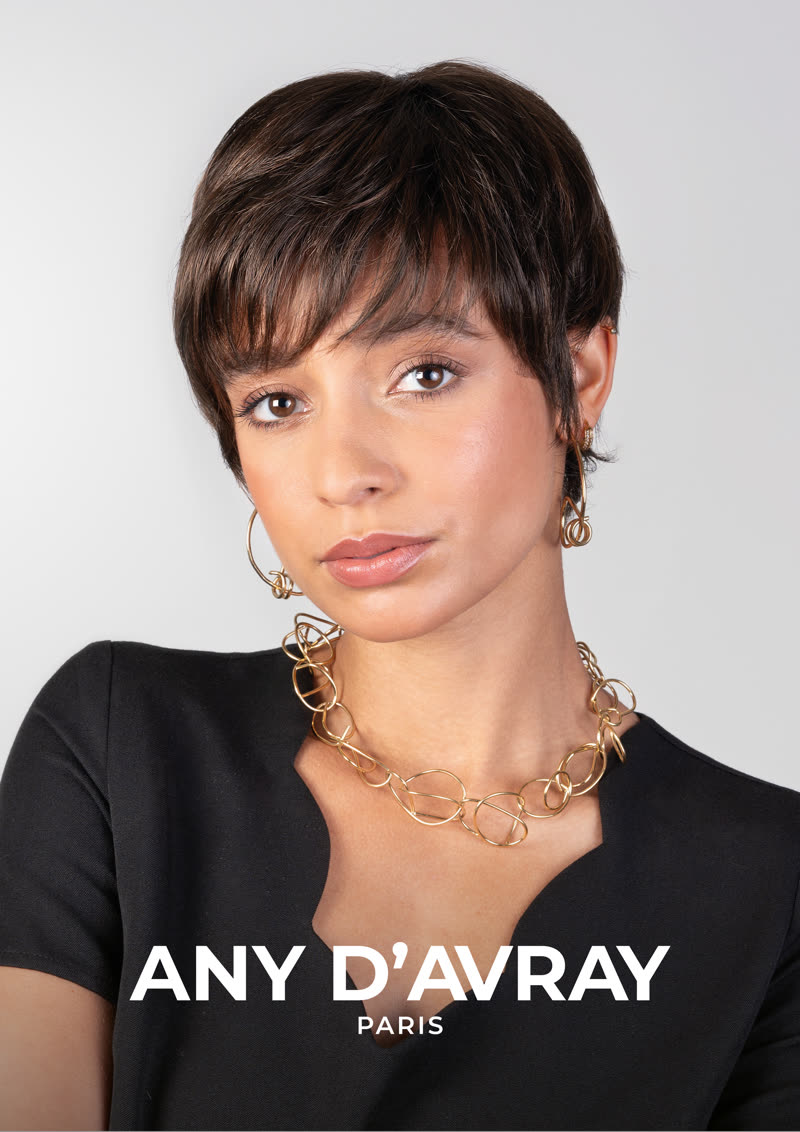 Perruque médicale Luna — prothèse capillaire légère Any d'Avray